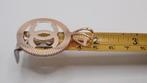 gouden ketting hanger 14kt, Www.bredajuwelier.nl, Nieuw, Ophalen of Verzenden, Kruis of Symbool
