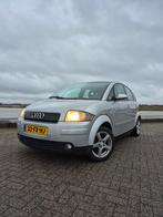 Audi A2 1.4 55KW 2000 Grijs, Auto's, Audi, Voorwielaandrijving, Stof, 74 pk, 4 cilinders