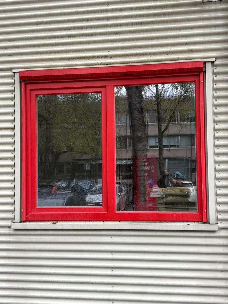 Kunststof kozijnen ramen HR++ zonnescreen gebruikt, Doe-het-zelf en Verbouw, Kozijnen en Schuifpuien, Zo goed als nieuw, Raamkozijn