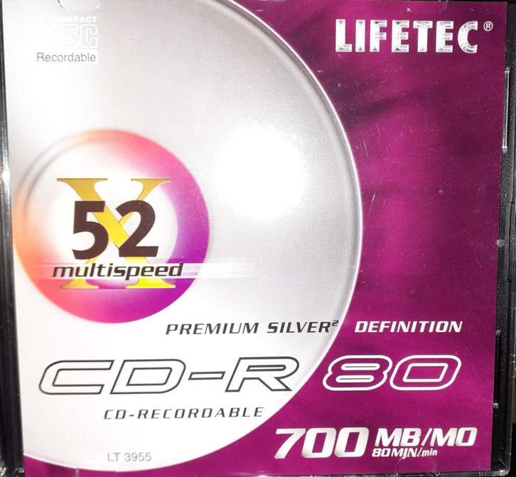 Blanco CDR's, Computers en Software, Beschrijfbare discs, Nieuw, Cd, Ophalen