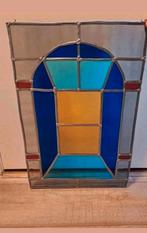 Glas in lood raam, Doe-het-zelf en Verbouw, Glas en Ramen, Ophalen of Verzenden, Minder dan 80 cm, Glas in lood, Minder dan 80 cm