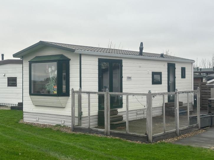 Kunststof Chalet centrale verwarming incl.gratis transport♦️, Caravans en Kamperen, Stacaravans, tot en met 5, Verzenden