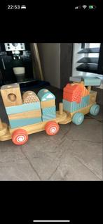 Playtive Houten Trein, Kinderen en Baby's, Speelgoed | Houten speelgoed, Ophalen of Verzenden, Zo goed als nieuw, Duw- of Trekspeelgoed