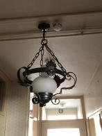 Antieke Hanglamp van smeedijzer., Antiek en Kunst, Antiek | Lampen, Ophalen