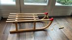 Houten slee Nijman Davos, Ophalen, Zo goed als nieuw