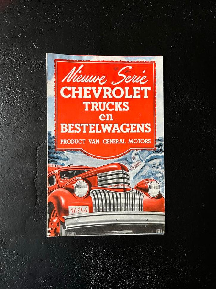 Chevrolet Trucks Brochure - Jaren 60 ,Mintstaat, Boeken, Auto's | Folders en Tijdschriften, Zo goed als nieuw, Chevrolet, Ophalen of Verzenden
