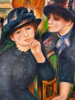Sisters in Black - Renoir - Handgeschilderd, Ophalen of Verzenden