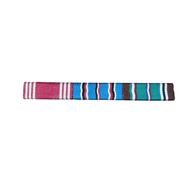 WWII US Ribbon Bar Good Conduct, American, Euro British Made, Verzamelen, Militaria | Tweede Wereldoorlog, Embleem of Badge, Amerika