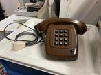 Vintage Druktoets-telefoon Mocca, Telecommunicatie, Ophalen of Verzenden, Gebruikt