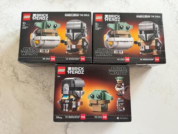 LEGO BrickHeadz 75317 – The Mandalorian & Baby Yoda beschikbaar voor biedingen