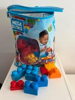 Mega Bloks Bouwstenen - 55 blokjes - Zak vol Plezier!, Ophalen of Verzenden, Gebruikt, Megabloks