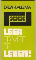 Velema,dr.W.H.–Leer ermee te leven/vra over chr.geloof/leven, Ophalen of Verzenden, Zo goed als nieuw, Velema,dr.W.H.–Leer ermee
