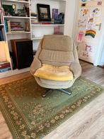 Vintage fauteuil, Gebruikt, Stof, Ophalen of Verzenden