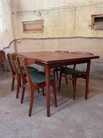 Borge Mogensen Soborg vintage design eethoek teak retro, Huis en Inrichting, Stoelen, Ophalen, Gebruikt