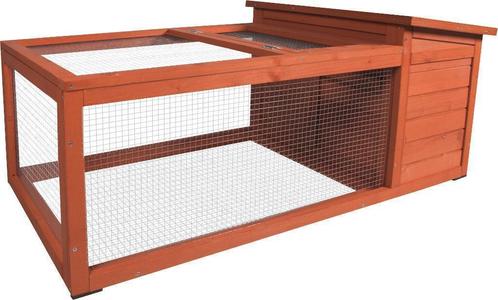 Konijnenhok Atto Classic Bruin, Dieren en Toebehoren, Vogels | Hokken en Kooien, Overige typen, Hout, Ophalen of Verzenden