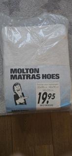 Nieuwe molton matras hoes., Ophalen of Verzenden, Eenpersoons, Wit, Kussen