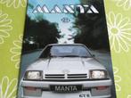 Autofolders Opel o.a. uit 1986, Ophalen of Verzenden, Zo goed als nieuw, Opel