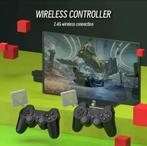 HDMI Retro game console 10.000 games + 2x PS controllers, PlayStation 5, Ophalen of Verzenden, Zo goed als nieuw, Controller