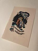 fré cohen - gesigneerde houtsnede, Ophalen of Verzenden