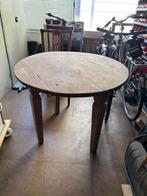ronde tafel oude teak houten binnen buiten, Ophalen