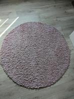 Roze vloerkleed, Ophalen, Rond, Zo goed als nieuw, 100 tot 150 cm