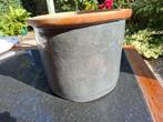 Buitenpot, handgemaakt aardewerk, Tuin, Rond, Zo goed als nieuw, Minder dan 40 cm