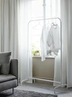 2 x IKEA MULIG Kledingrek, wit, 99x152 cm, Kleding | Dames, Kledingrekken, Ophalen, Zo goed als nieuw