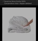 Ganzendons voor / najaar, Ophalen, Wit, Deken of Dekbed, Nieuw