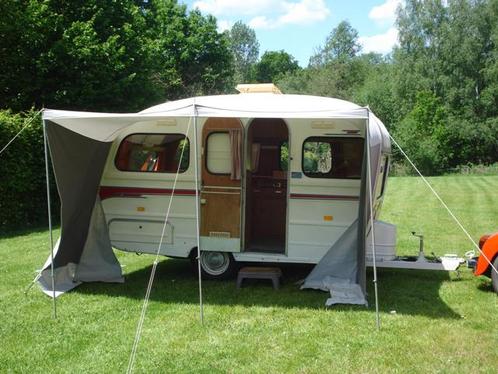 Uniek collectors item Paf adelaar - oldtimer retro caravan, Caravans en Kamperen, Caravans, Particulier, tot en met 4, 500 - 750 kg