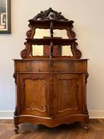 Antieke Biedermeier Commode met Opzetstuk, Antiek en Kunst, Ophalen