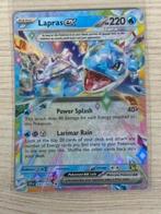 Lapras EX 032 SCR Pokémon, Hobby en Vrije tijd, Verzamelkaartspellen | Pokémon, Verzenden, Zo goed als nieuw, Losse kaart