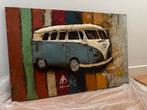 T1 Bus 3D Metaal Schilderij 80x120 Cm, Antiek en Kunst, Ophalen
