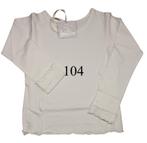 Shirt Lofff 104 white.    65, Kinderen en Baby's, Kinderkleding | Maat 104, Nieuw, Meisje, Ophalen of Verzenden, Shirt of Longsleeve