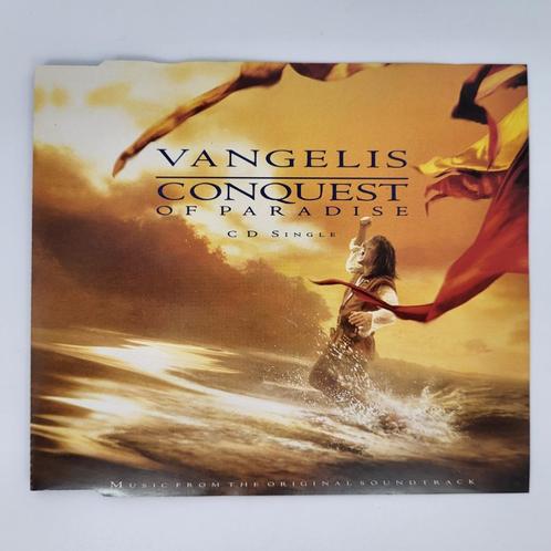 Vangelis - Conquest of Paradise - CD Single, Cd's en Dvd's, Cd's | Filmmuziek en Soundtracks, Gebruikt, Ophalen of Verzenden