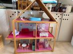Barbie Huis, Poppen, Kleding & Schoenen - Opknapper!, Ophalen, Gebruikt, Poppenhuis