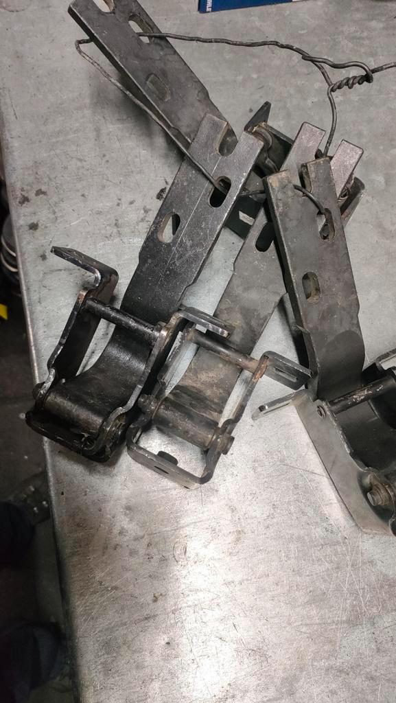 Chevrolet truck 55-59 deur scharnieren, Auto diversen, Aanhangwagen-onderdelen, Ophalen of Verzenden