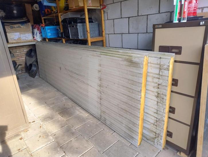 2 SANDWICHPANELEN 80mm PIRPLATEN ISOLATIE PANELEN, Doe-het-zelf en Verbouw, Platen en Panelen, Zo goed als nieuw, Overige materialen