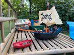 Playmobil Piratenboot met Piraten en Accessoires, Ophalen, Gebruikt, Complete set