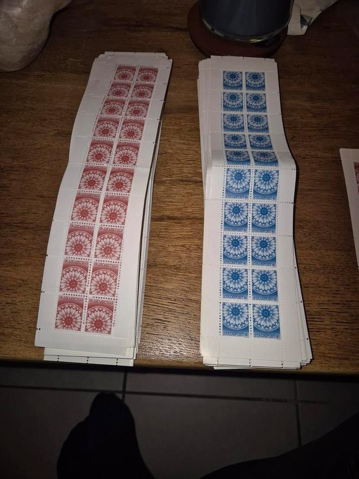 Postzegel Velletjes Stadspost 40, Postzegels en Munten, Postzegels | Nederland, Postfris, Na 1940, Ophalen of Verzenden