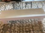 Witte houten bank, Huis en Inrichting, Woonaccessoires | Zuilen en Pilaren, Ophalen, Gebruikt