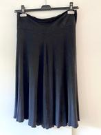 zwarte tricot rok Queen Mum mt L, Zwart, Maat 42/44 (L), Ophalen of Verzenden, Gedragen