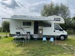 Ruime 6 persoons camper, Caravans en Kamperen, Campers, Overige merken, Alkoof, Ringverwarming, Fiat