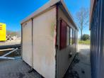 Kantoorunit met keukenblok en toilet, 5x3 meter bouwkeet, Ophalen of Verzenden