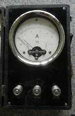 Oude Ampéremeter twee meetbereiken 10 en 50 A, Antiek en Kunst, Verzenden