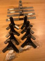 Ikea nannarp , zwarte poten (8 st) en 4 steunpoten, Ophalen of Verzenden, Zo goed als nieuw, Overige typen