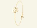 Gouden armband 9 karaat Lucardi, Sieraden, Tassen en Uiterlijk, Armbanden, Ophalen of Verzenden, Nieuw, Goud, Goud