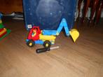 Te koop: duplo vrachtwagentje met grijper, Kinderen en Baby's, Speelgoed | Duplo en Lego, Ophalen, Gebruikt, Complete set, Duplo