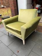 Groene vintage fauteuil - Sixties relax stoel, Ophalen, Gebruikt, 75 tot 100 cm, Info@gijpsvintage.nl