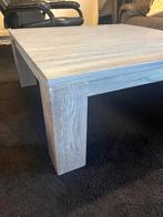 Eikenhouten Salontafel Vierkant - Zo Goed Als Nieuw, Ophalen, 100 tot 150 cm, Zo goed als nieuw, Minder dan 50 cm