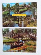 Ansichtkaarten gelopen Groeten uit Giethoorn per stuk bieden, Ophalen of Verzenden, 1980 tot heden, Gelopen, Overijssel